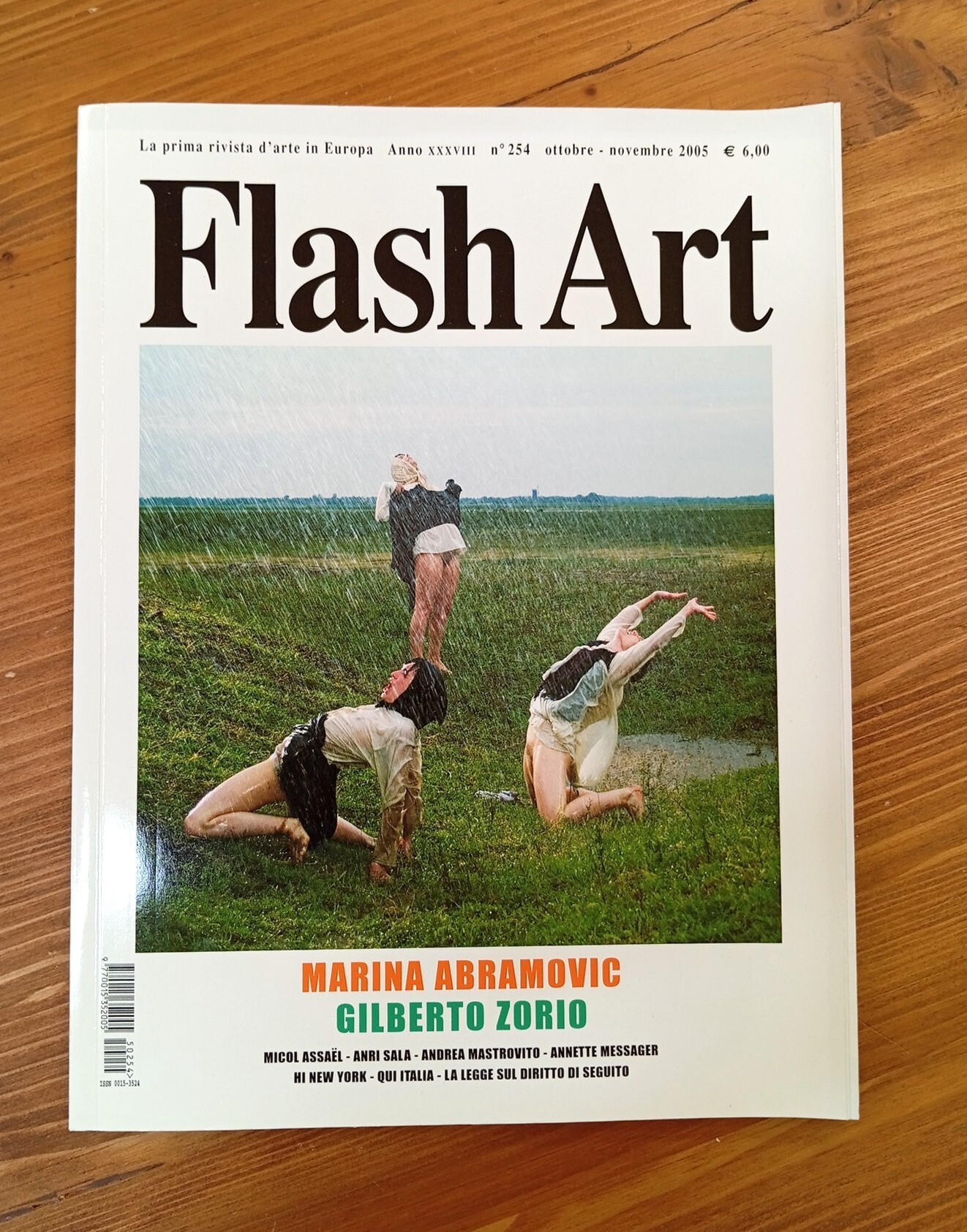 Flash Art - anno XXXVIII, n. 254, ottobre-novembre 2005