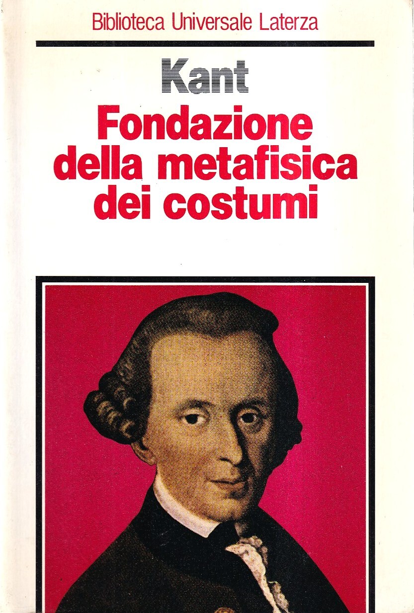 Fondazione della metafisica dei costumi