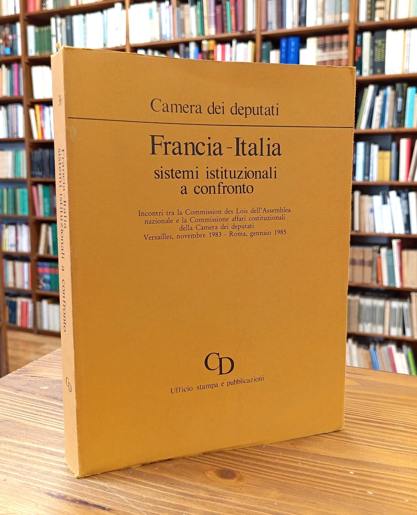 Francia-Italia: sistemi istituzionali a confronto. Incontri tra la Commission des …