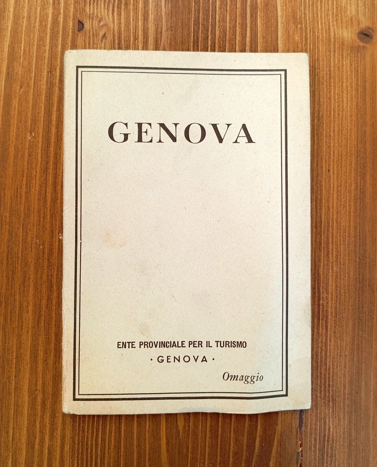 Genova [cartina con indicazioni turistiche]