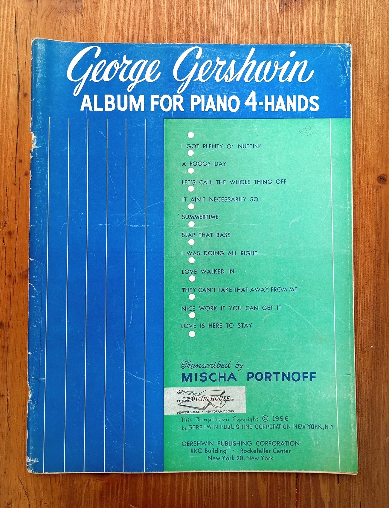 George Gershwin. Album for piano 4-hands