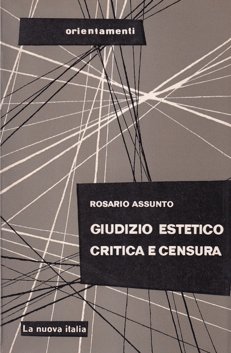 Giudizio estetico, critica e censura. Meditazioni e indagini