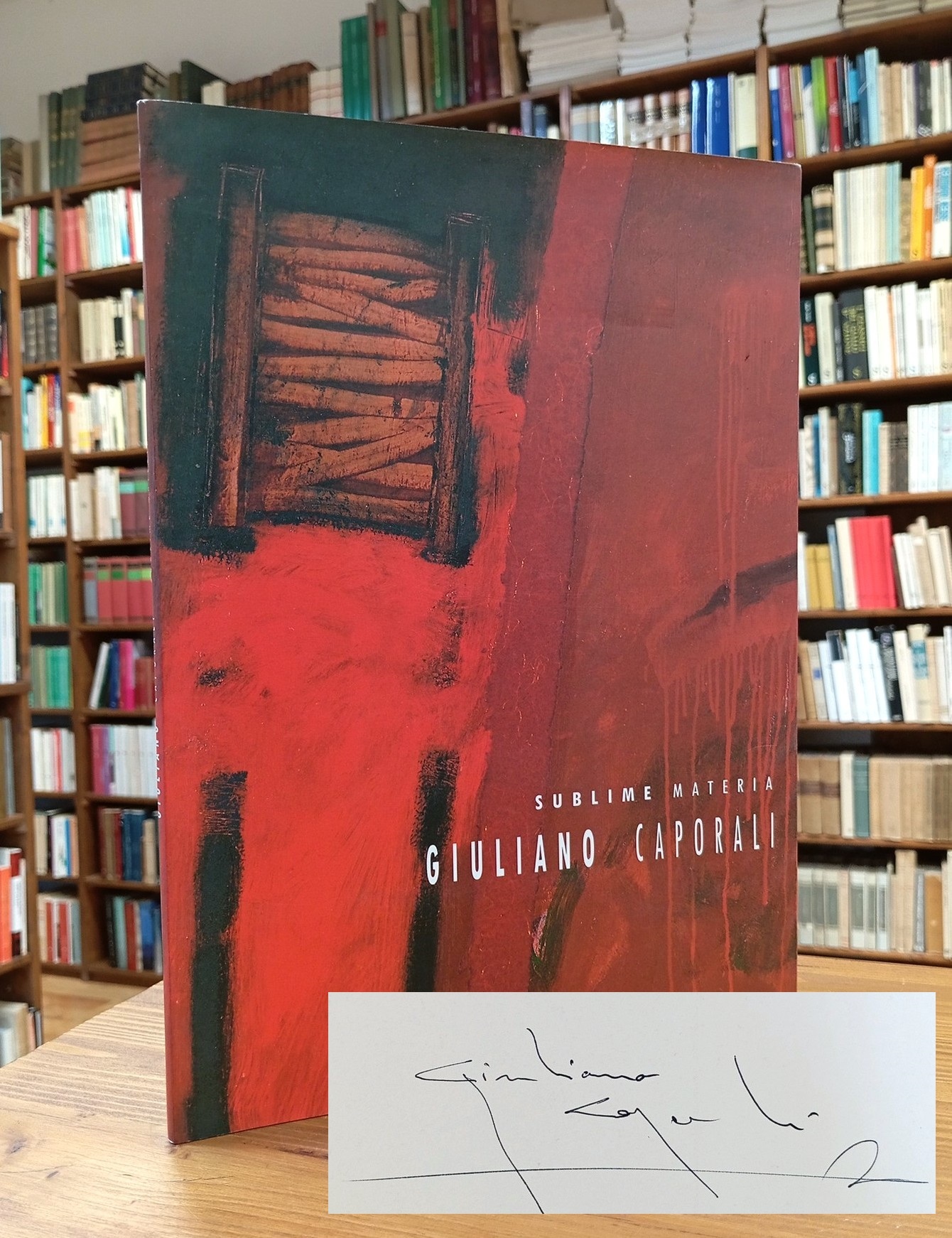 Giuliano Caporali. Sublime materia