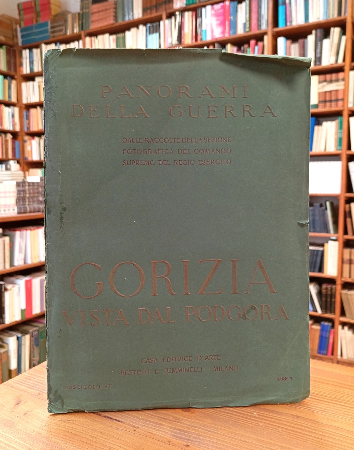 Gorizia vista dal Podgora