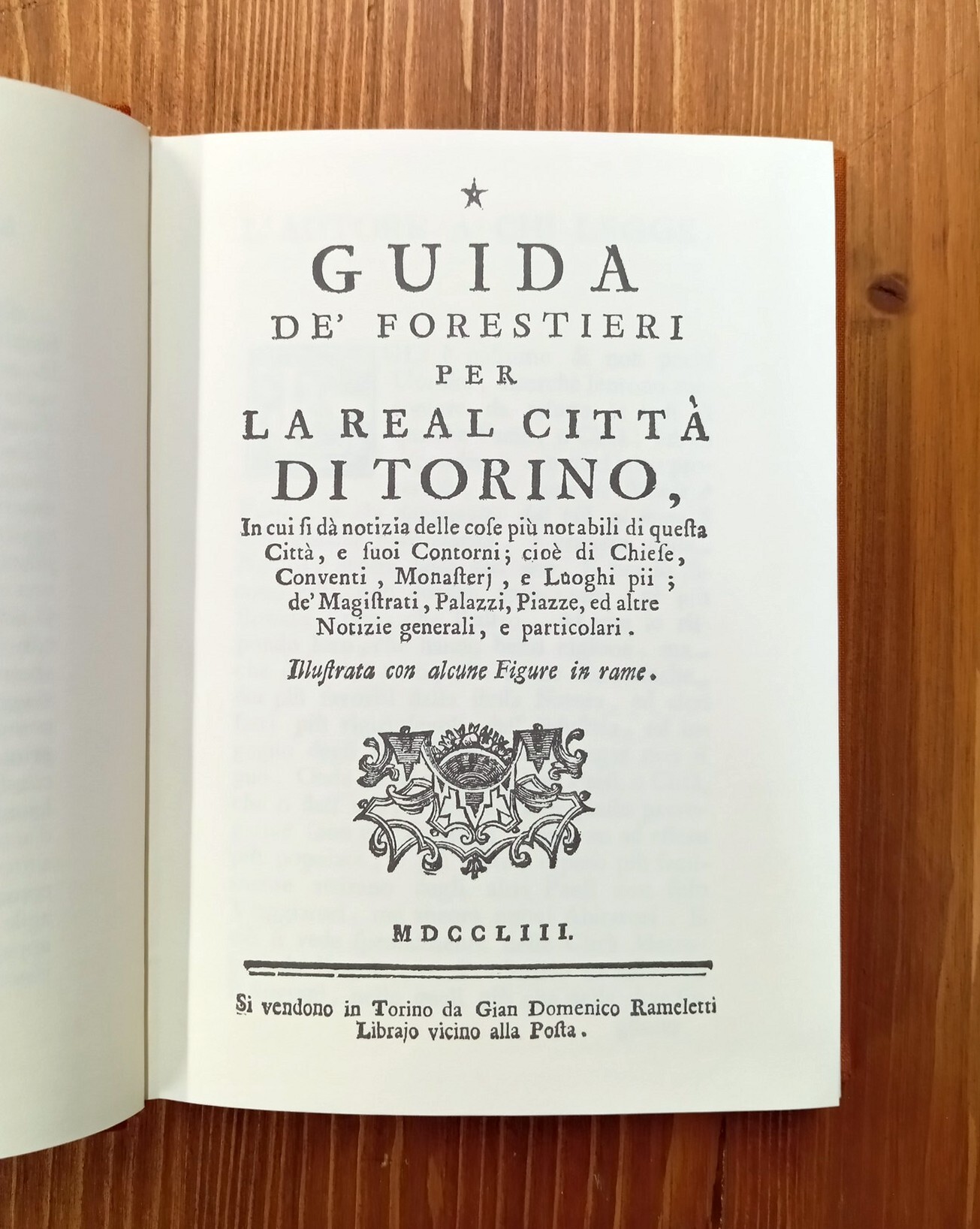 Guida de' forestieri per la real città di Torino [in …