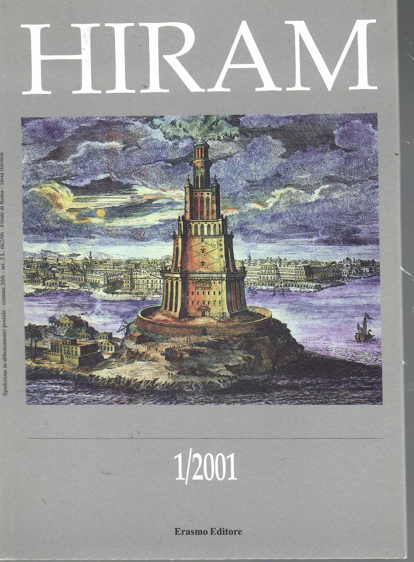 Hiram Rivista del Grande Oriente d'Italia 1/2001