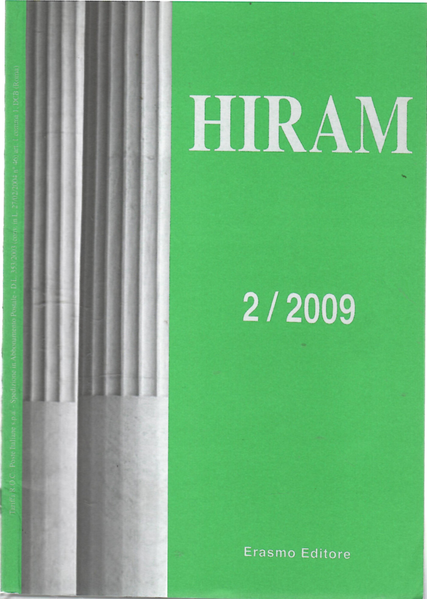 Hiram Rivista del Grande Oriente d'Italia 2/2009