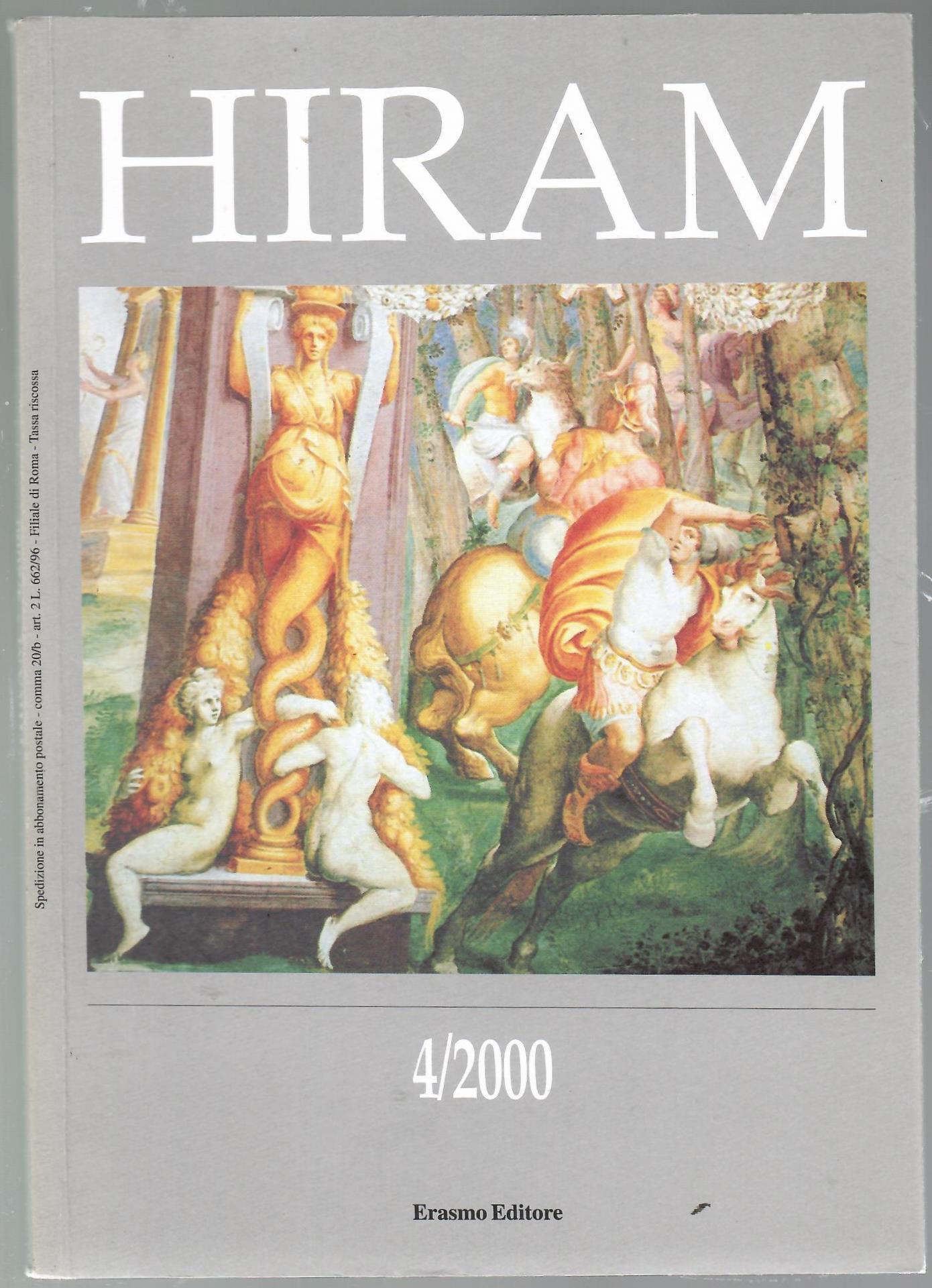 Hiram Rivista del Grande Oriente d'Italia 4/2000