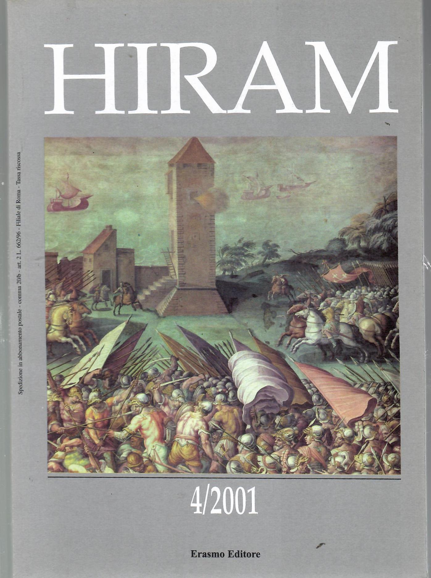 Hiram Rivista del Grande Oriente d'Italia 4/2001