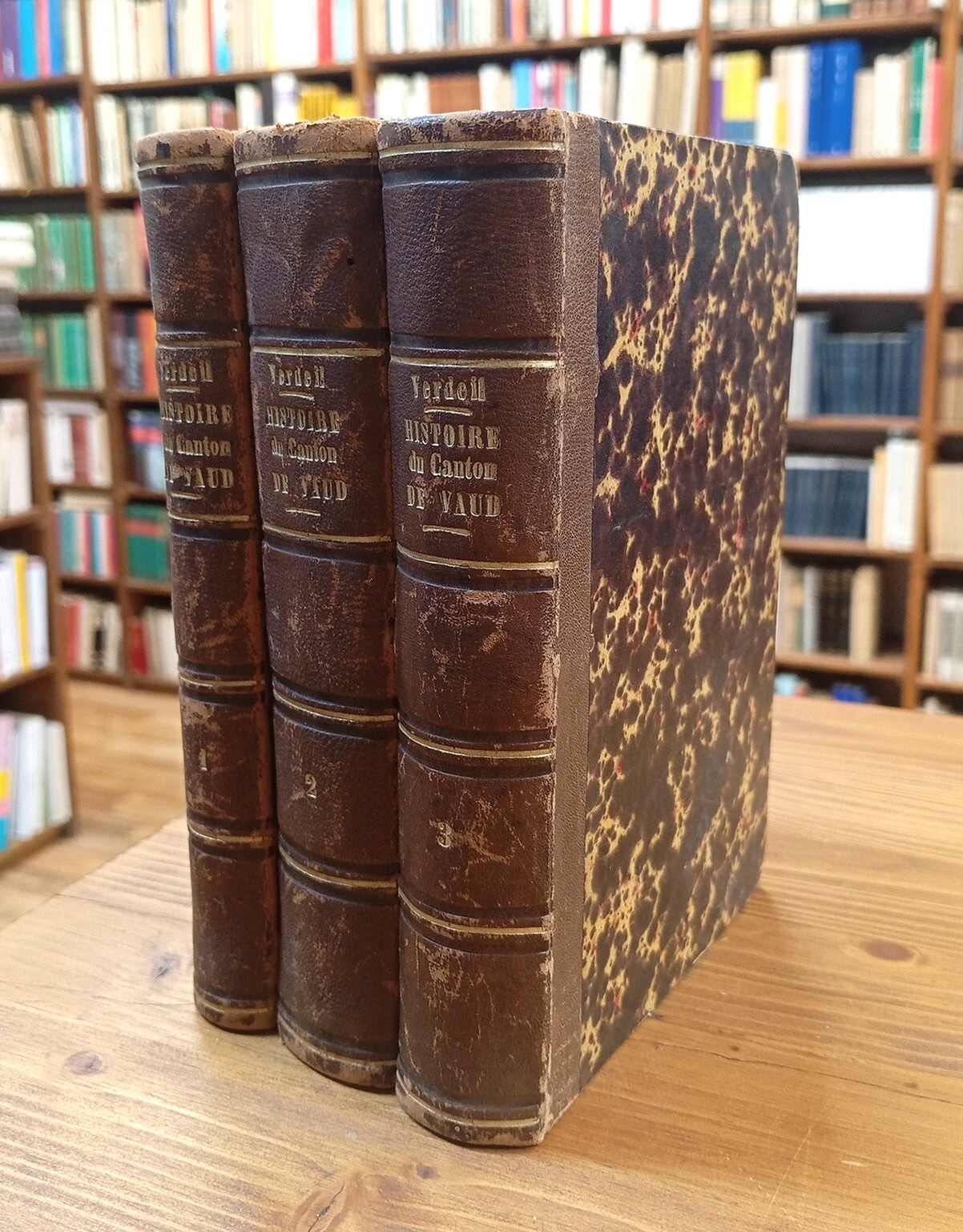 Histoire du canton de Vaud. Tomes I, II, III