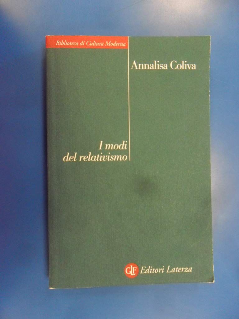 I modi del relativismo