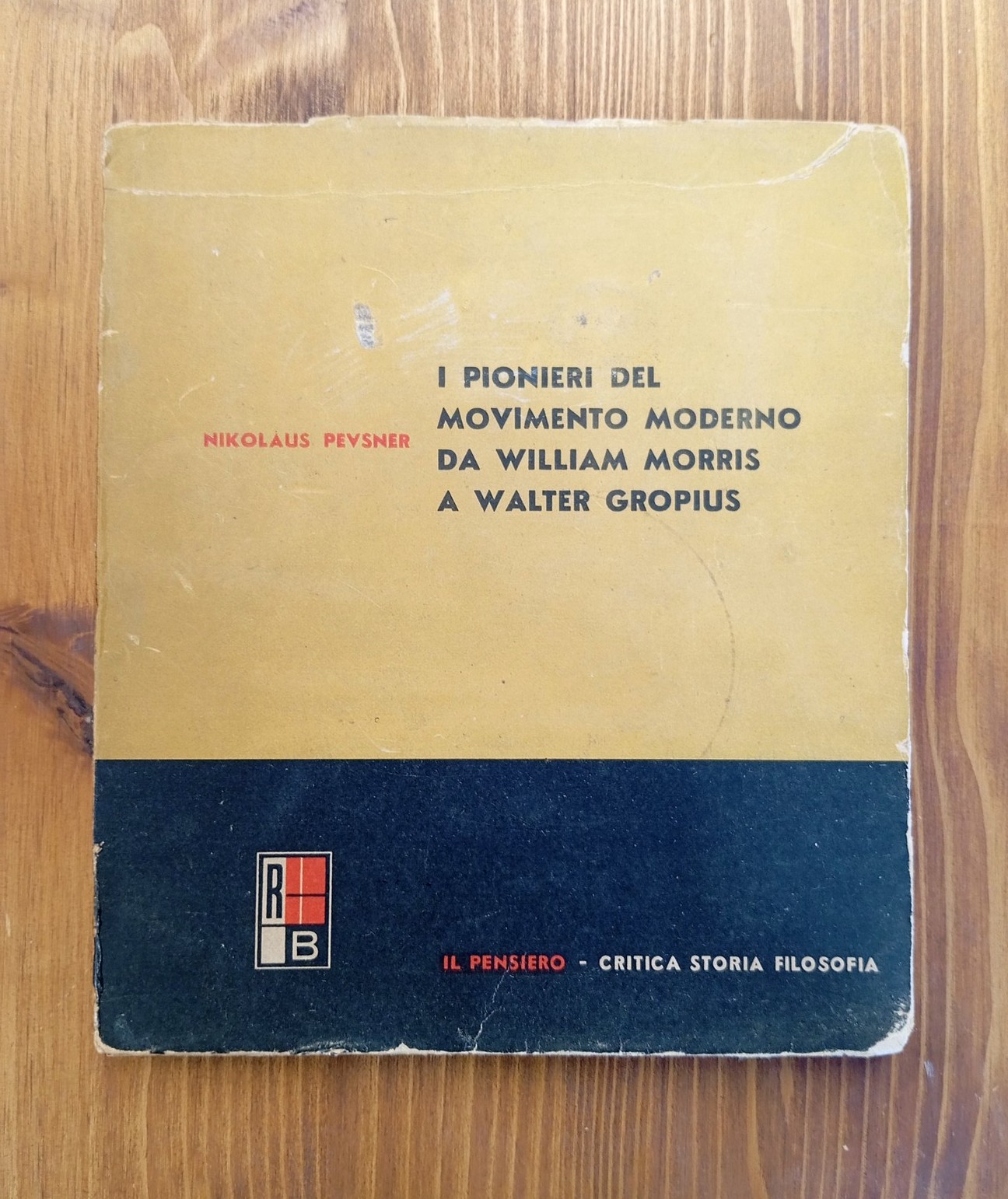 I pionieri del movimento moderno da William Morris a Walter …