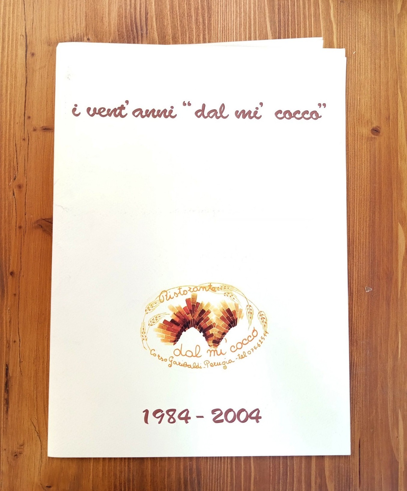 I vent'anni dal mi' cocco, 1984-2004