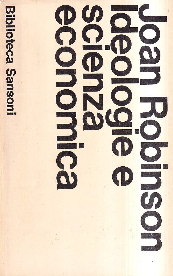Ideologie e scienza economica