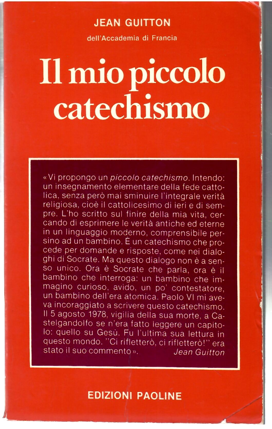 Il Mio Piccolo Catechismo