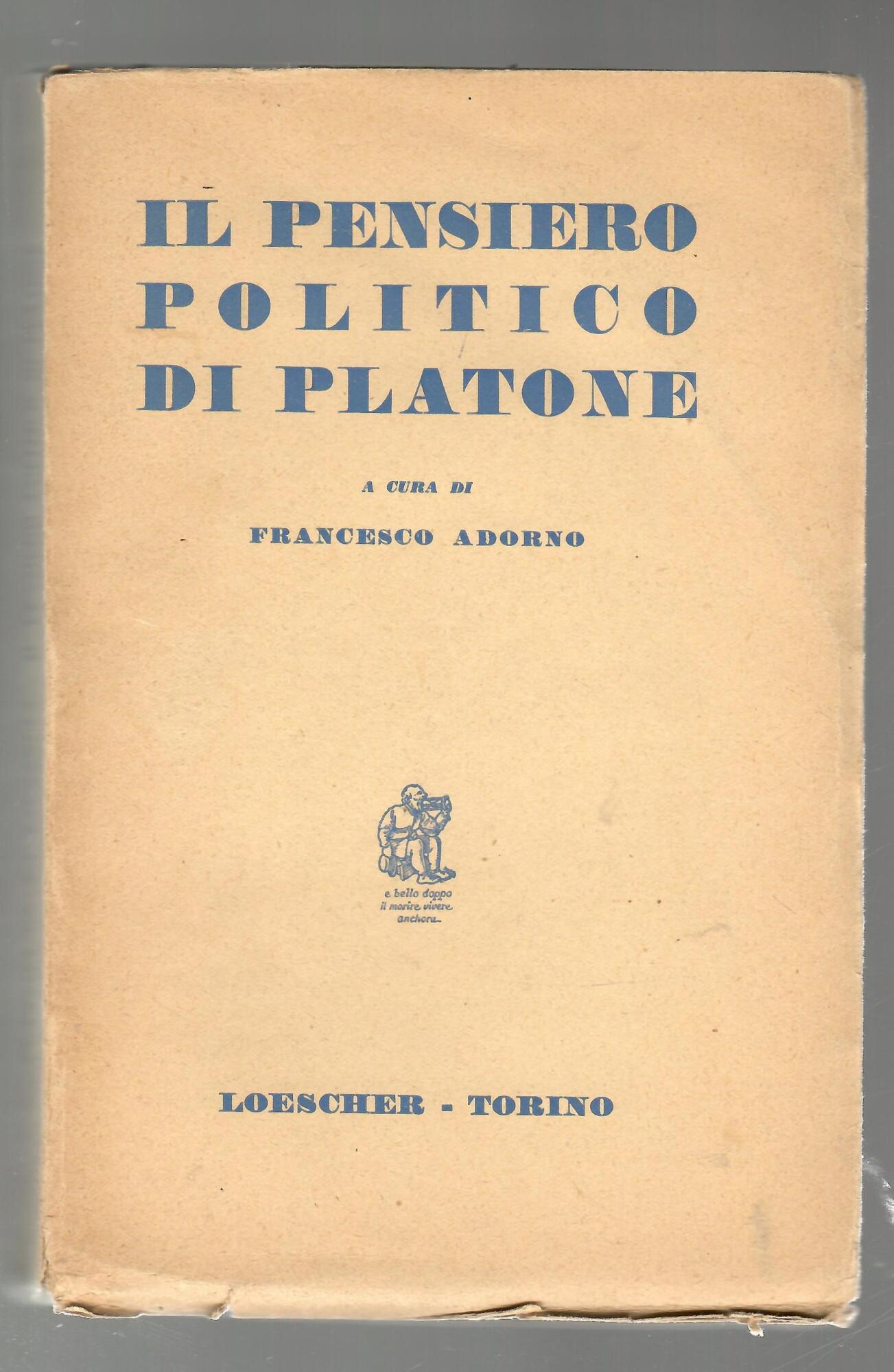 Il pensiero politico di Platone