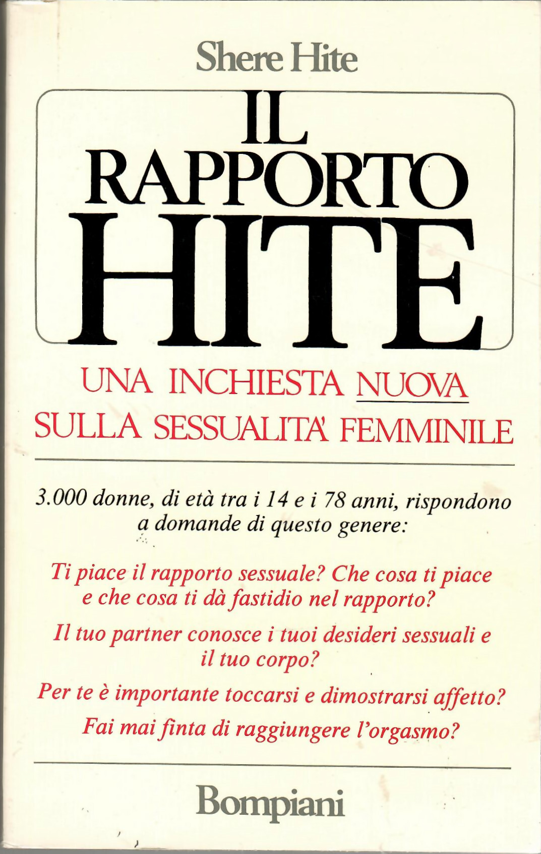 Il rapporto Hite