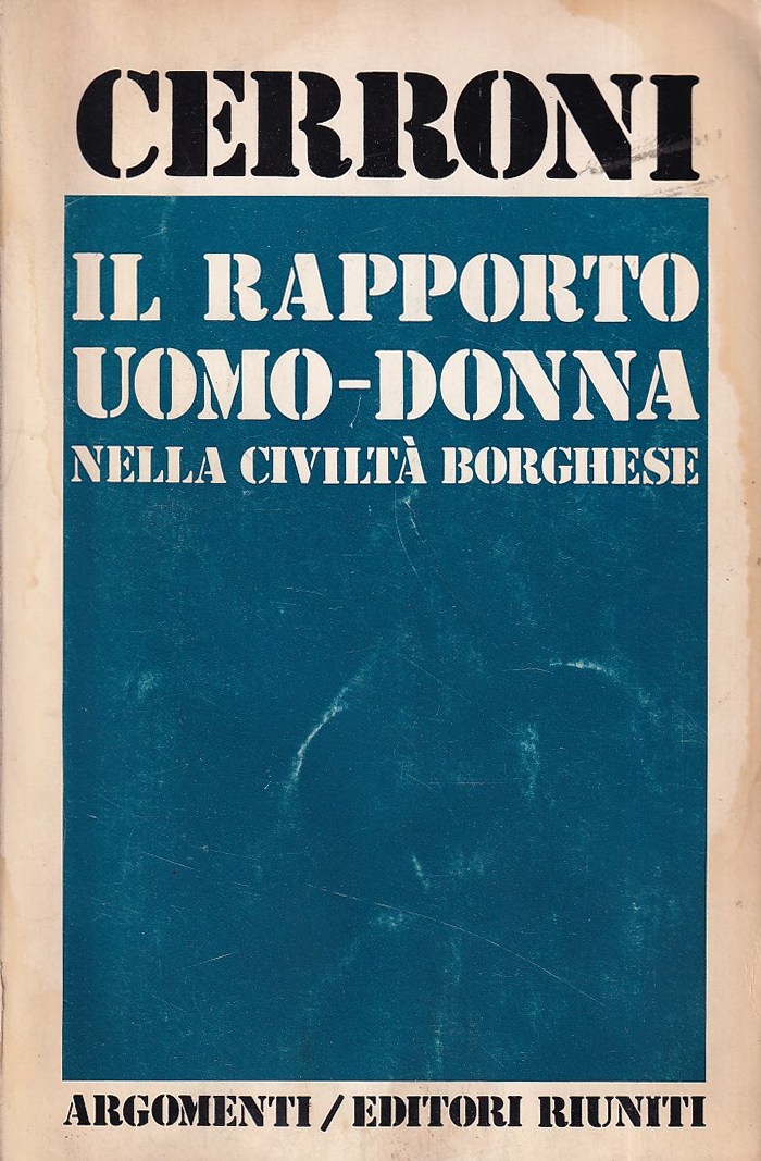 Il rapporto uomo-donna nella civiltà borghese