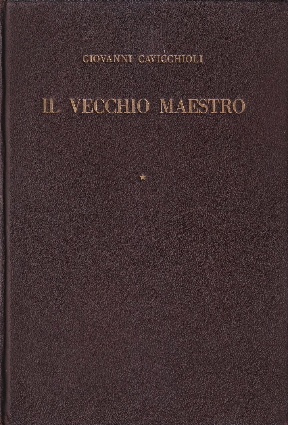 Il vecchio maestro. Racconti