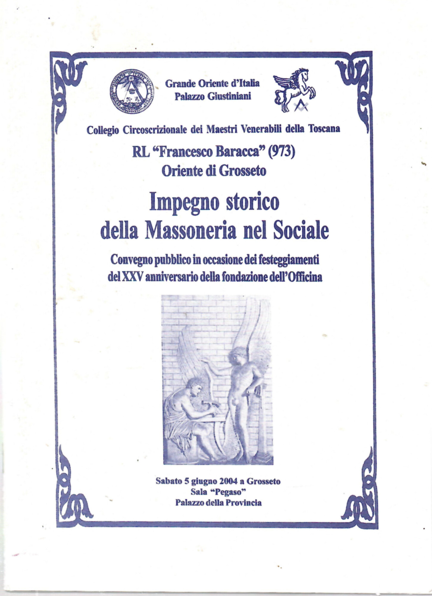 Impegno storico della Massoneria nel Sociale. Convegno pubblico in occasione …