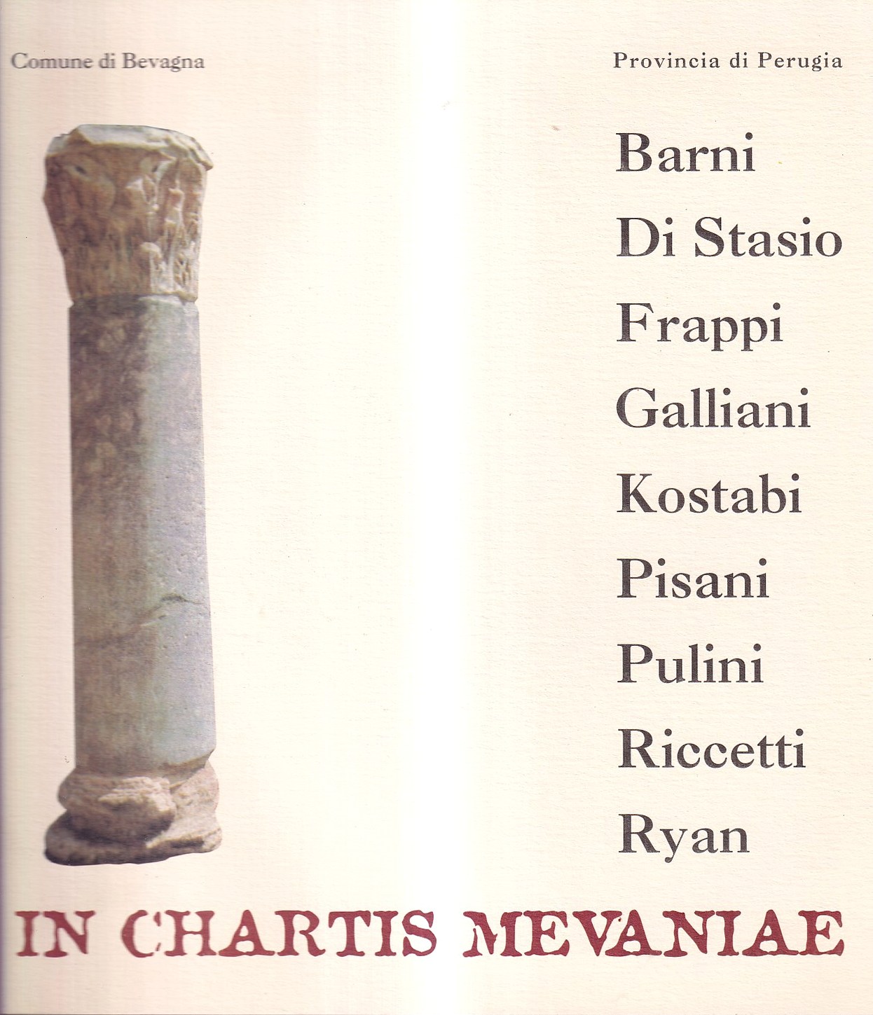 In Chartis Mevaniae - Carte d'Autore