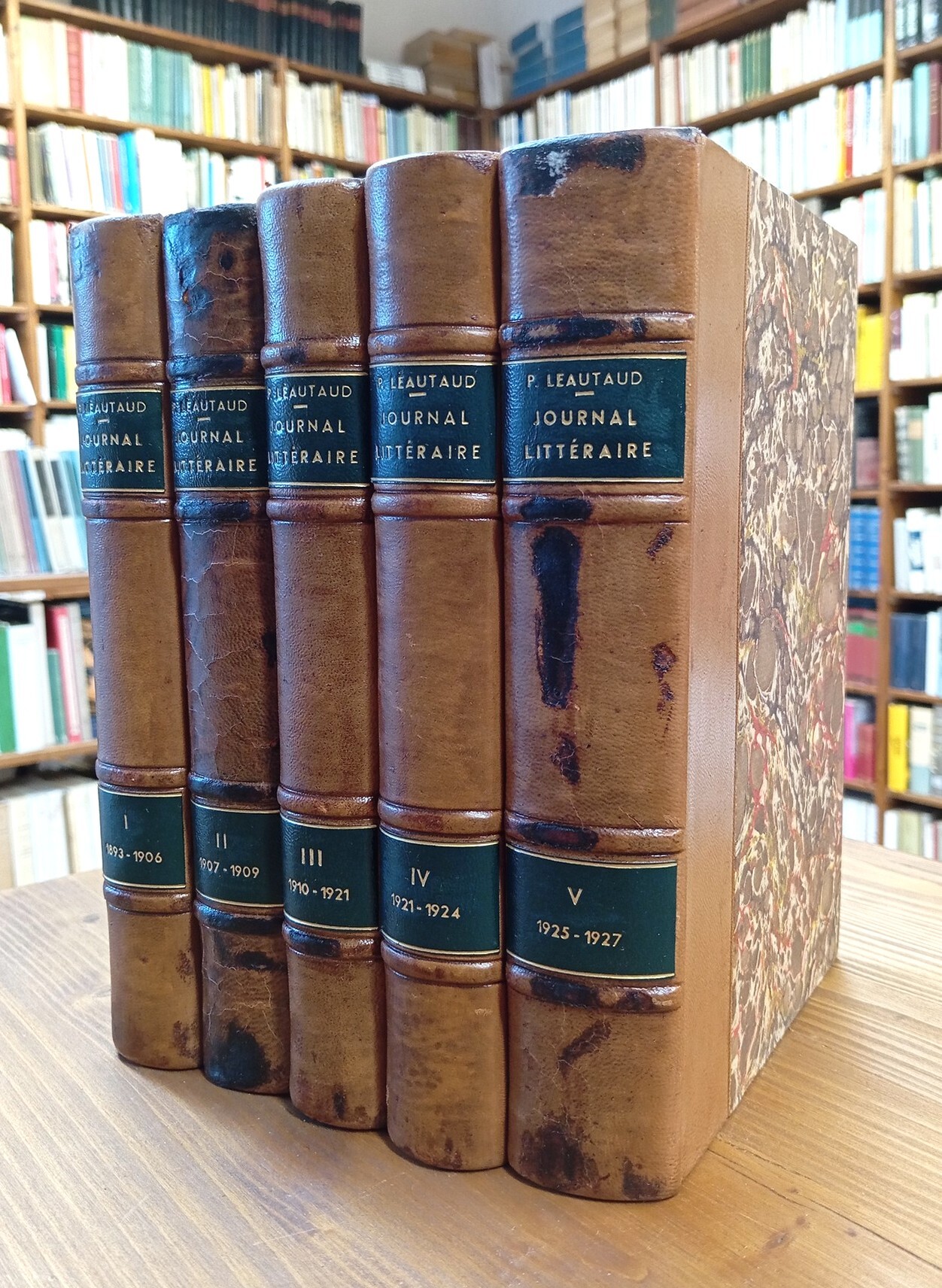 Journal Littéraire - Voll. I-V