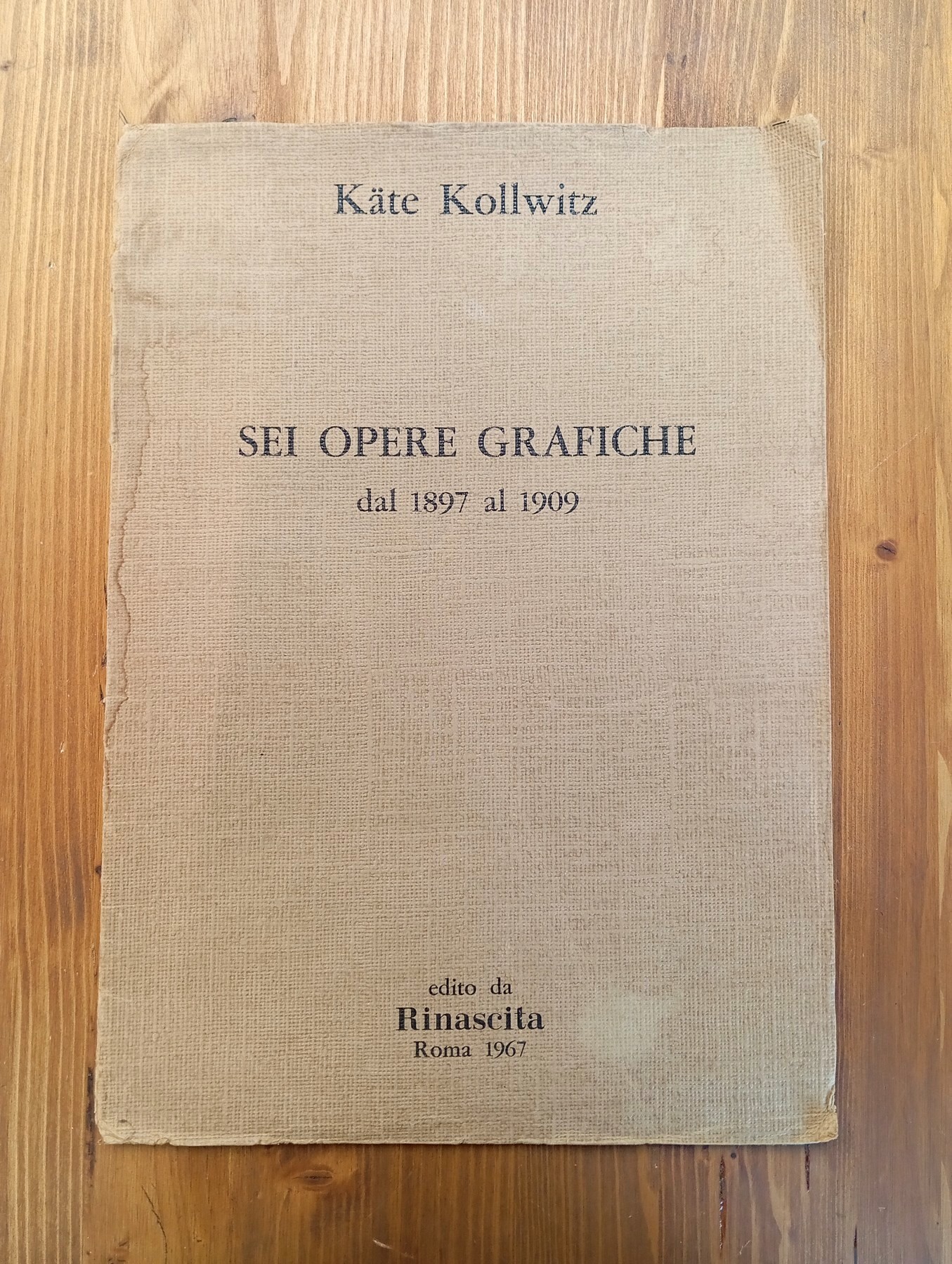 Käthe Kollwitz. Sei opere grafiche dal 1897 al 1909 (presenti …