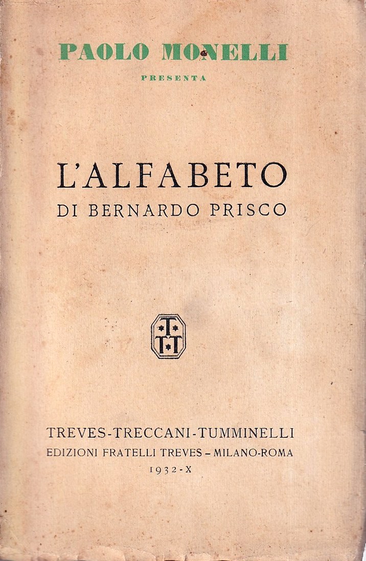 L'alfabeto di Bernardo Prisco