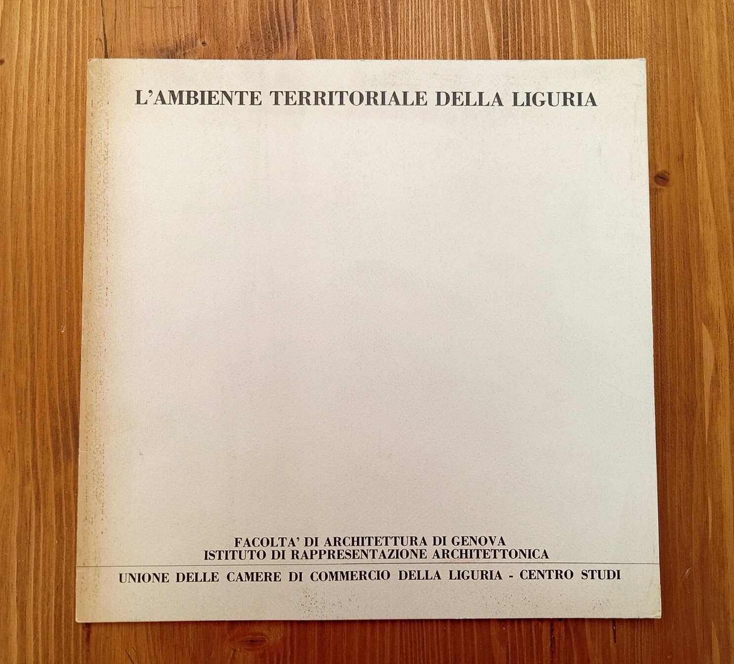 L'ambiente territoriale della Liguria