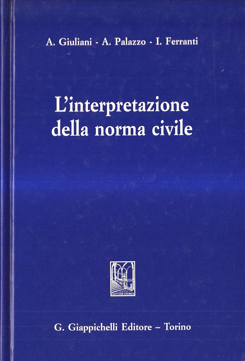 L'interpretazione della norma civile