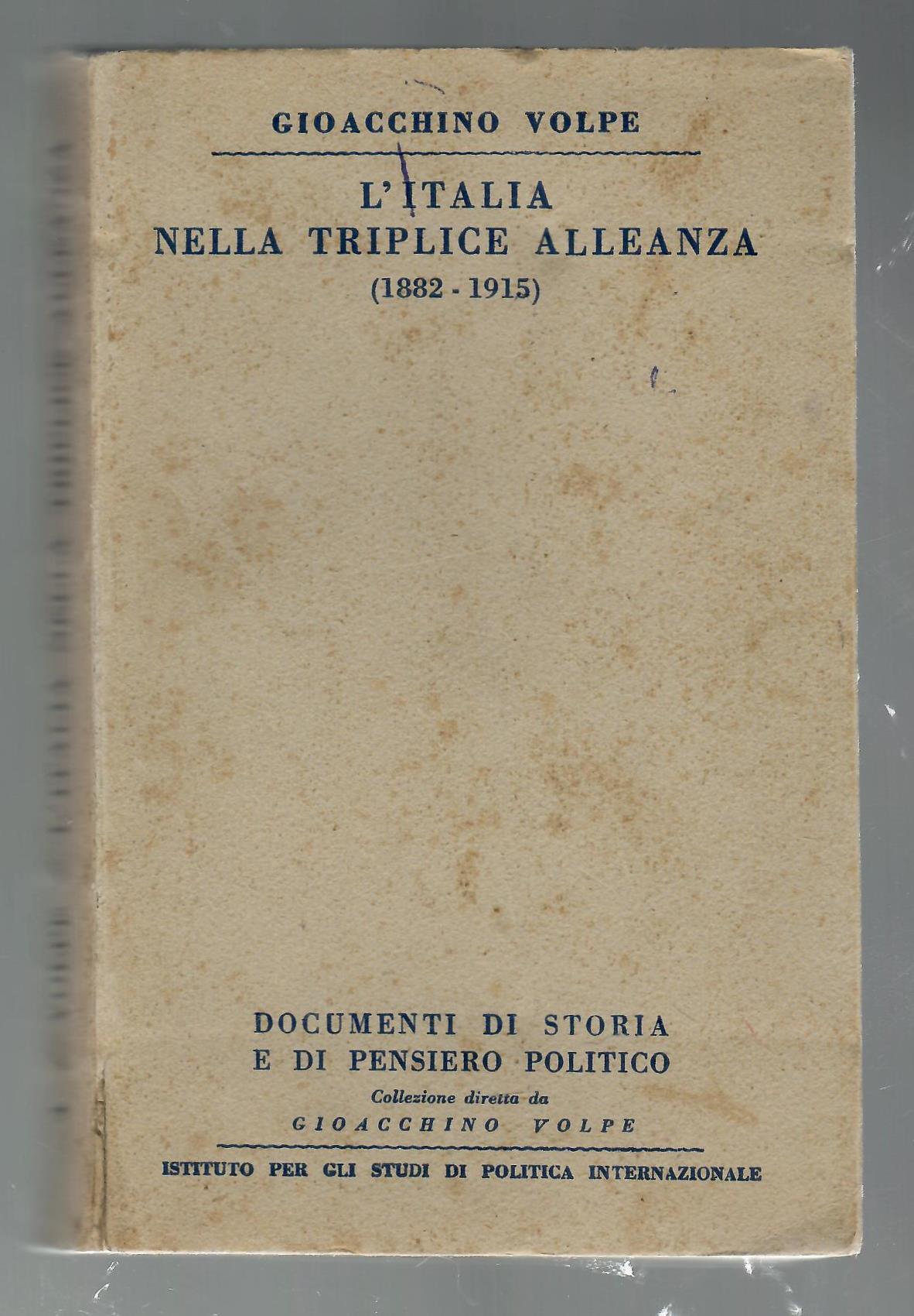 L'Italia nella triplice alleanza (1882-1915)