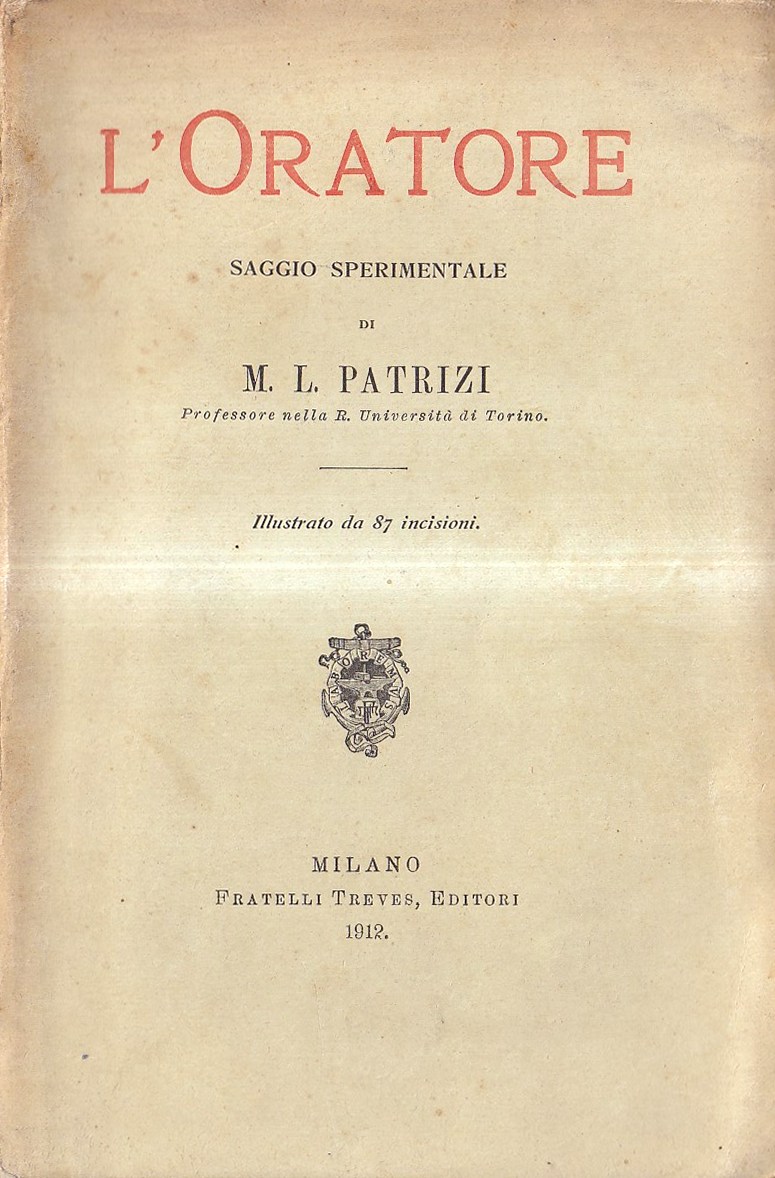 L'Oratore. Saggio sperimentale