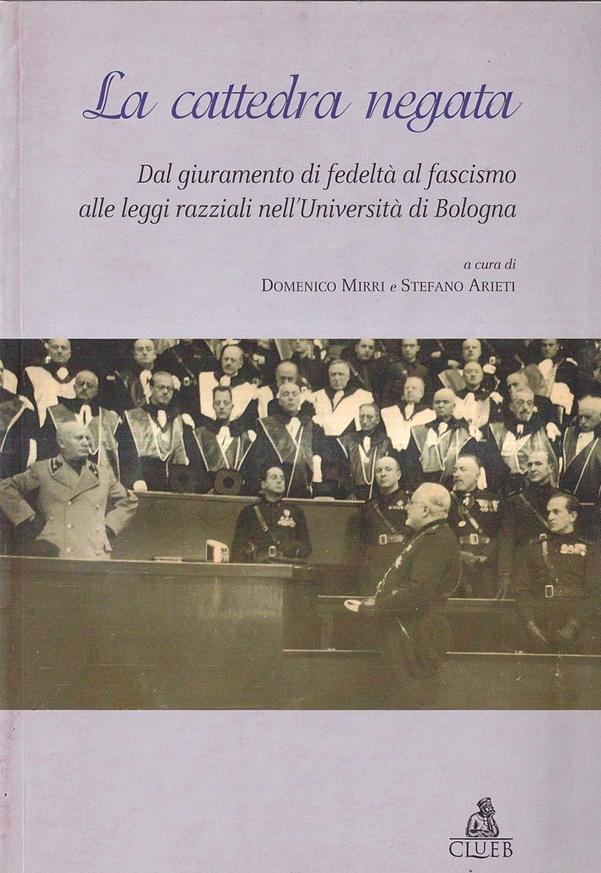 La cattedra negata. Dal giuramento di fedeltà al fascismo alle …