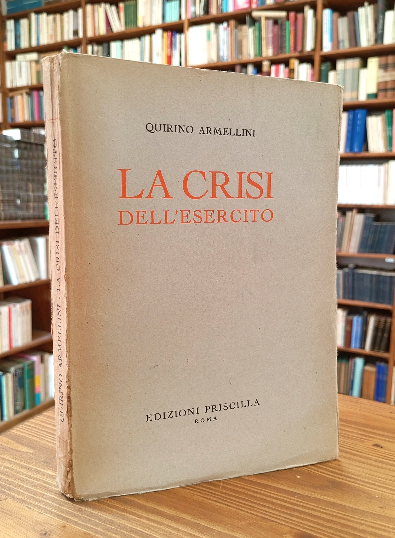 La crisi dell'Esercito