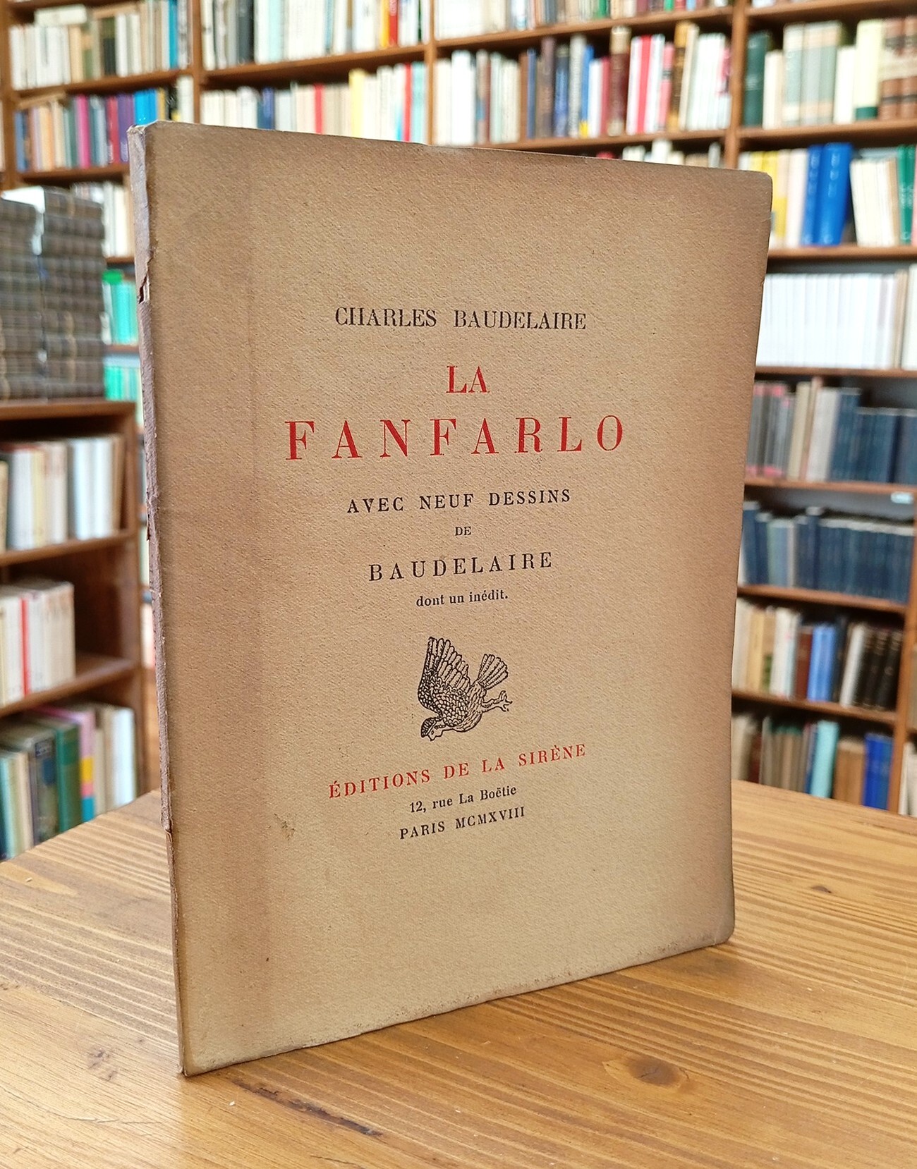 La Fanfarlo - avec neuf dessins de Baudelaire dont un …