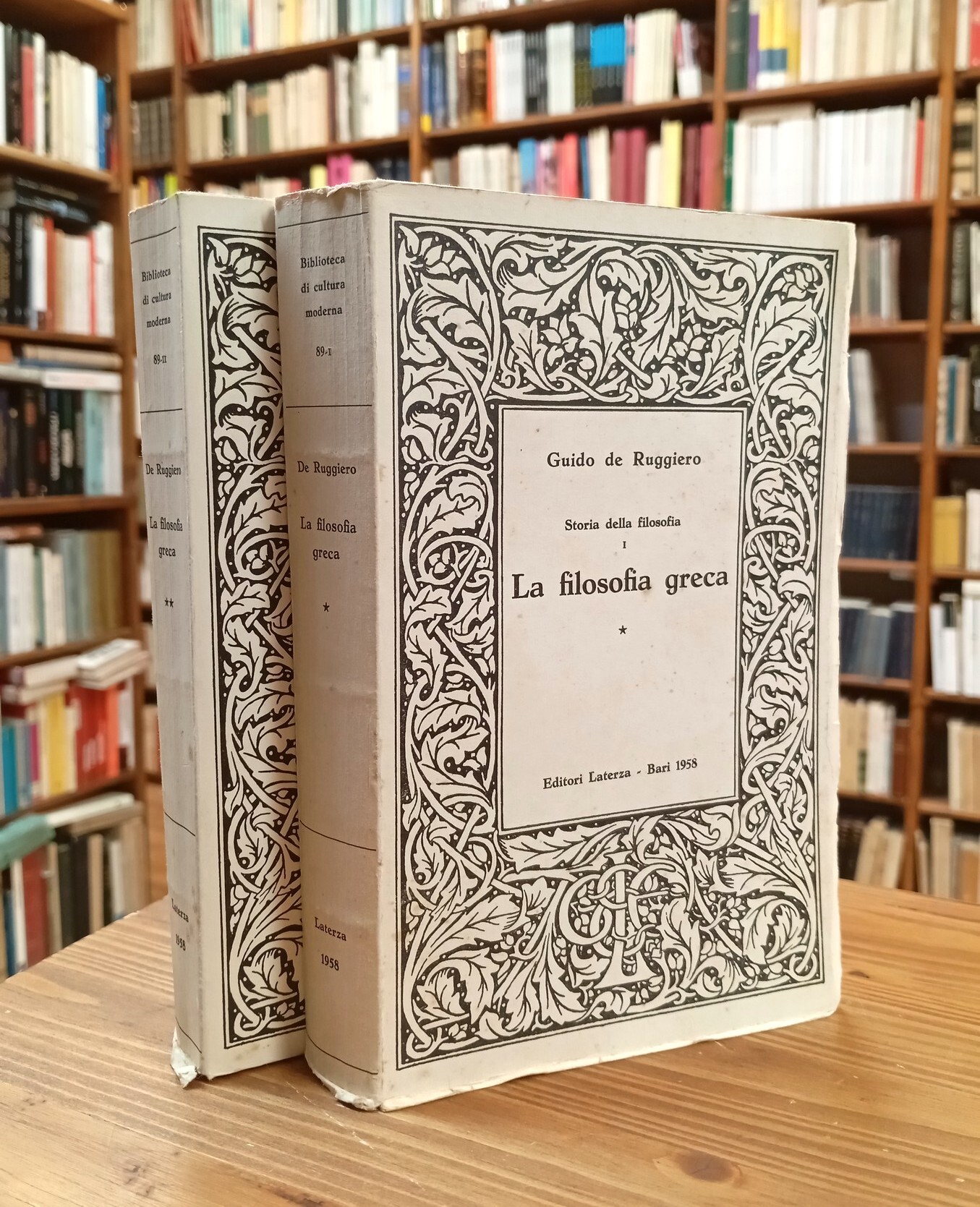 La filosofia greca. Vol. I e II