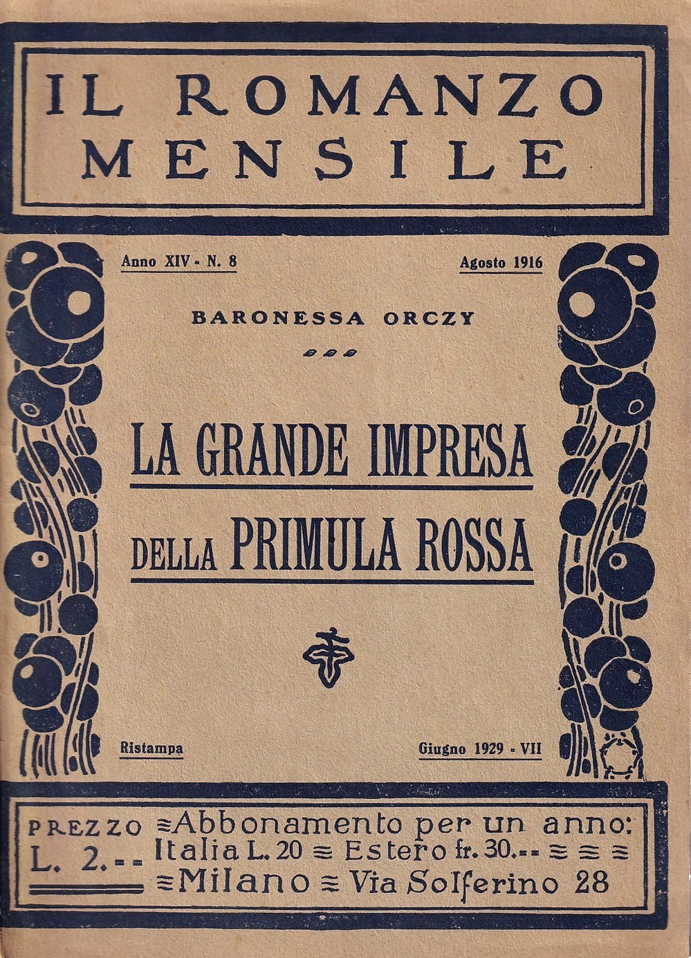 La grande impresa della Primula Rossa