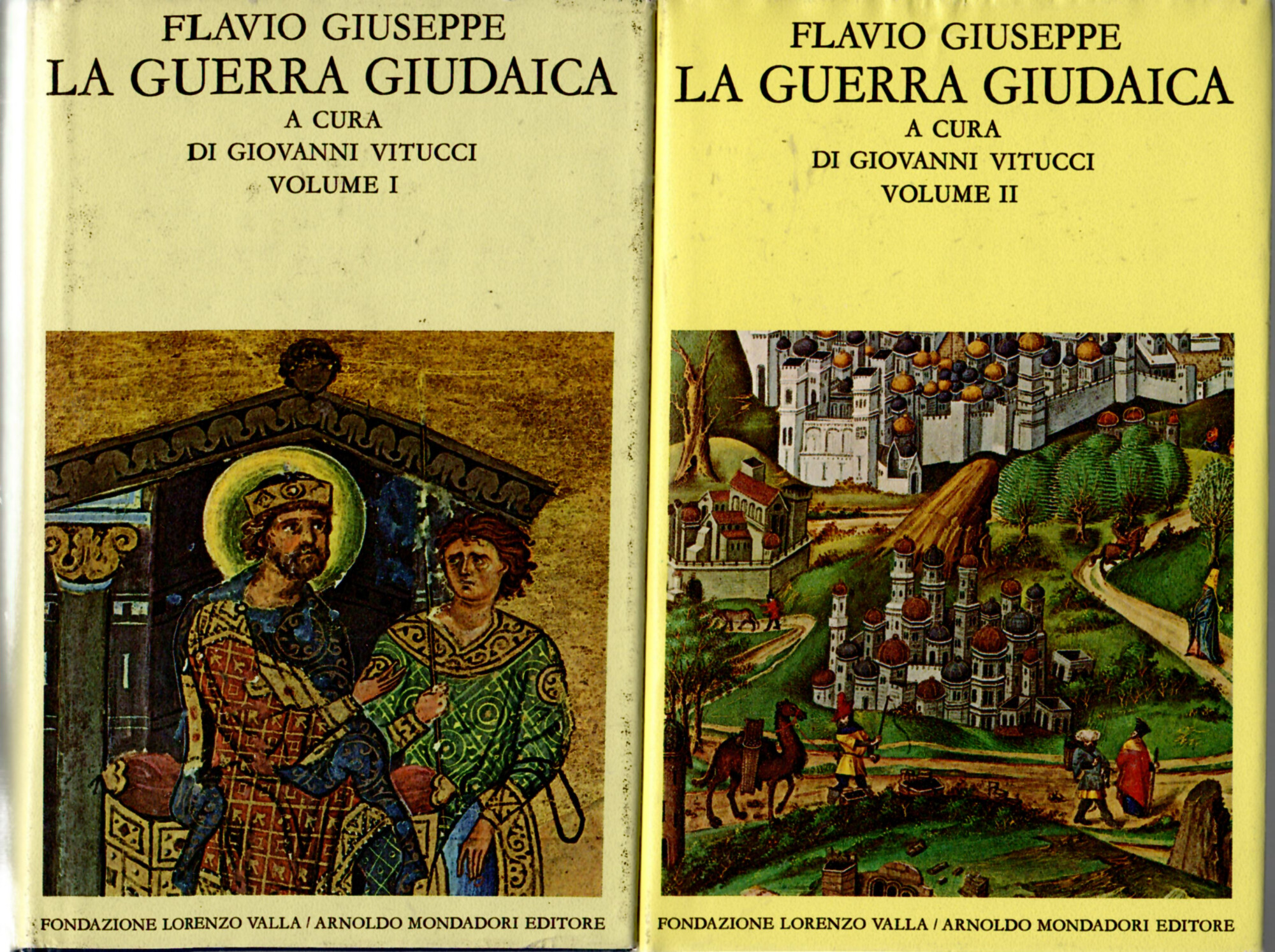 La guerra giudaica. Vol. I e II