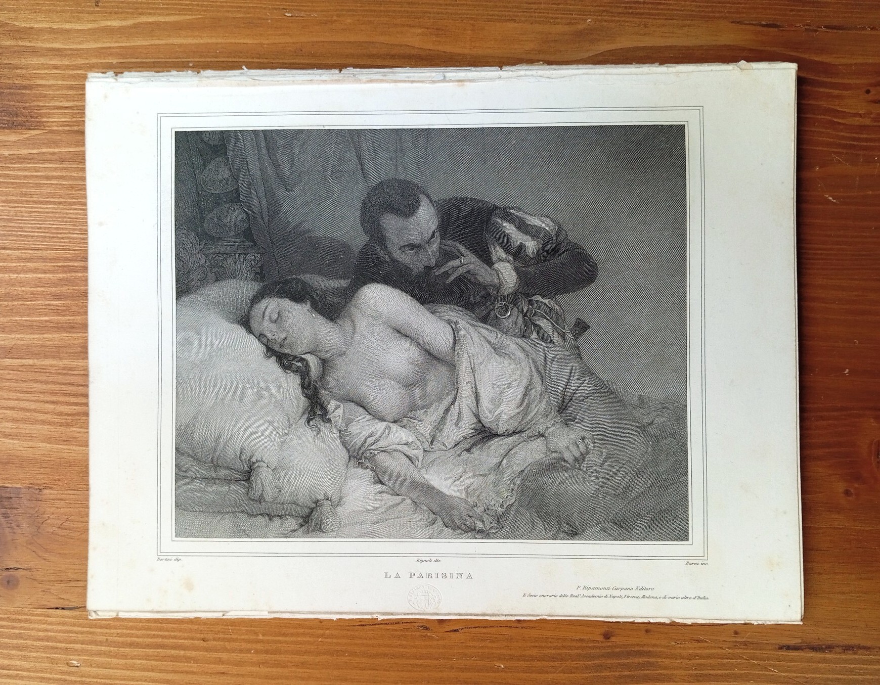 La parisina [incisione]