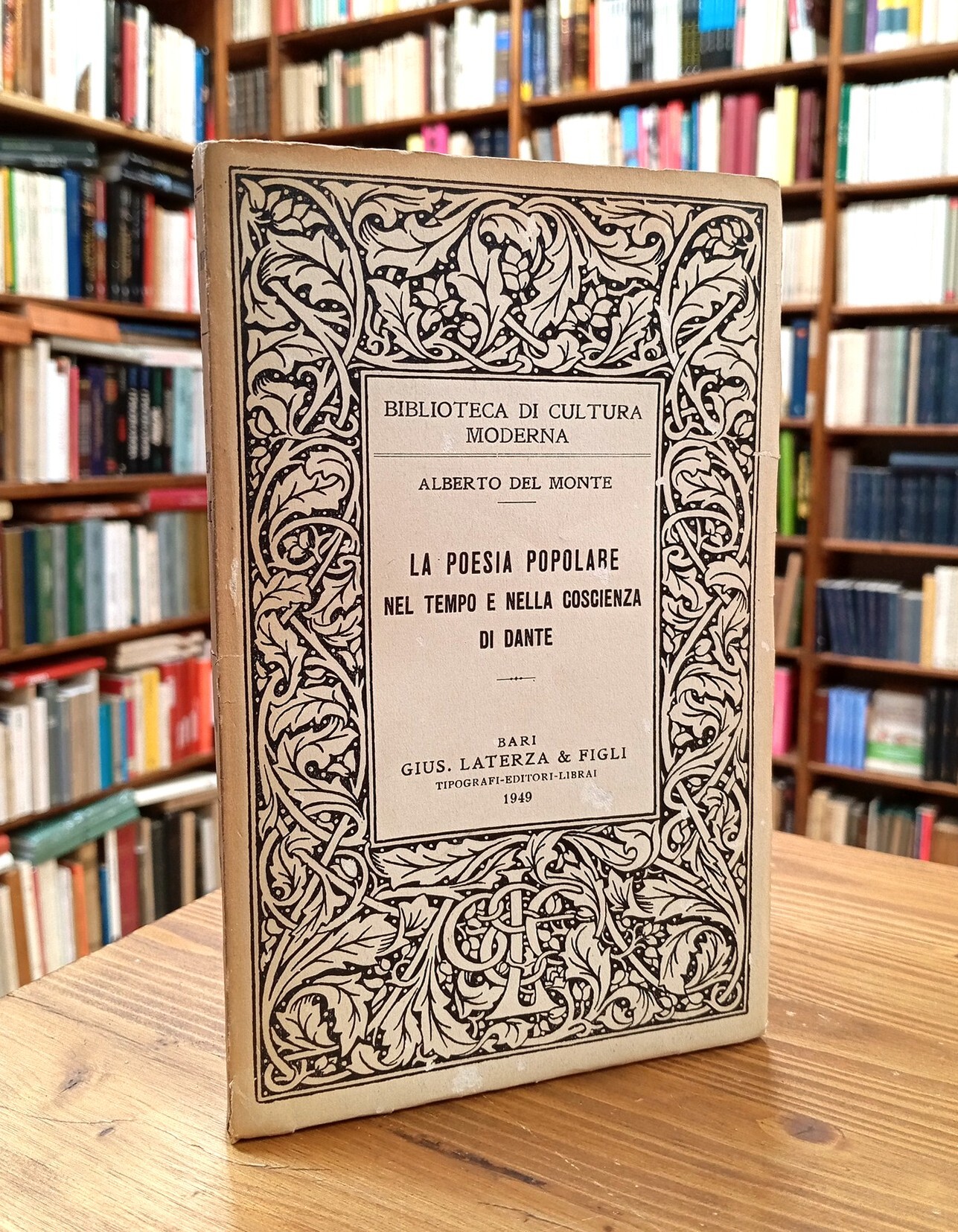 La poesia popolare nel tempo e nella coscienza di Dante