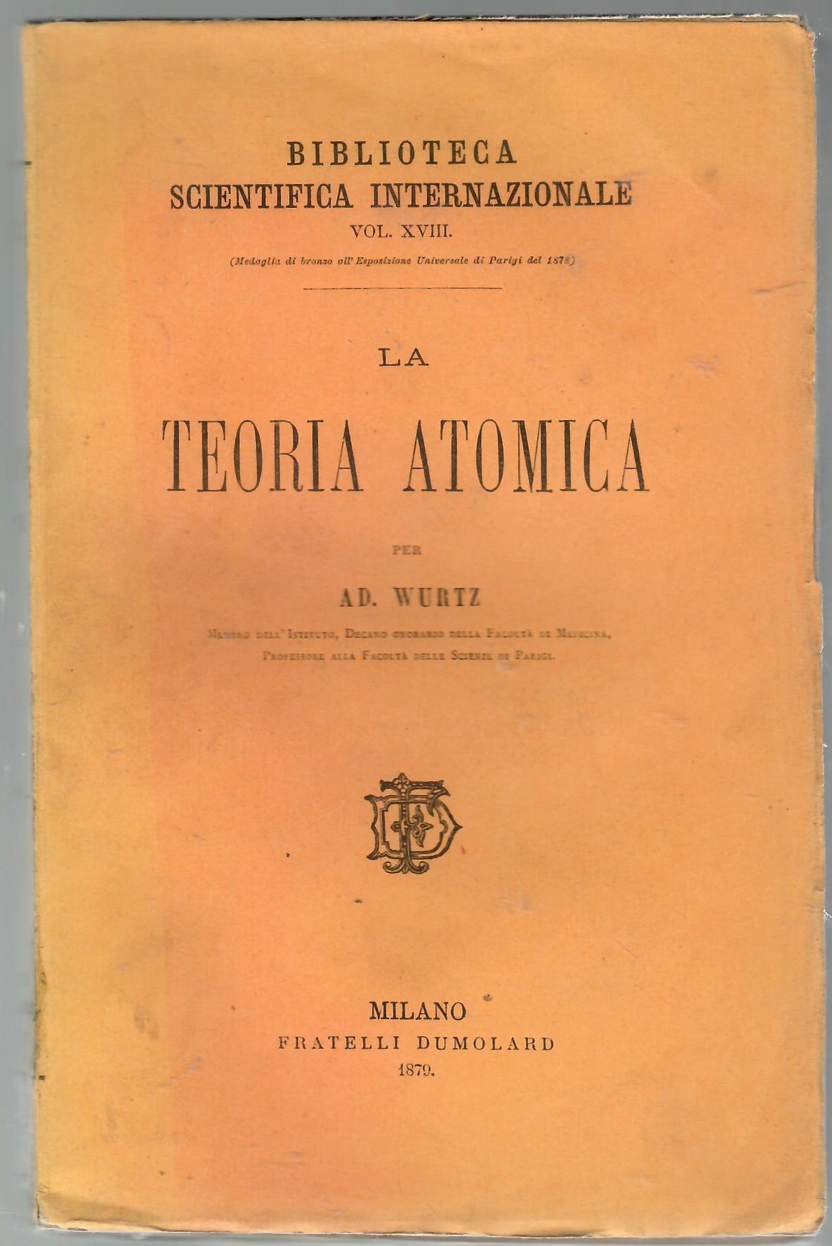 La Teoria Atomica