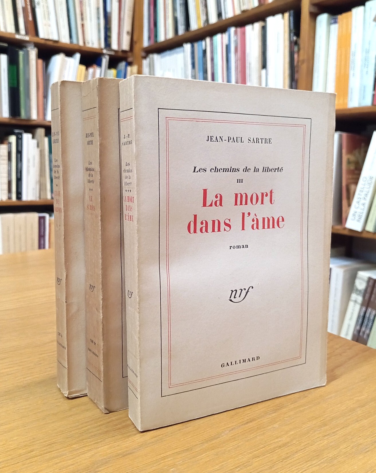 Le chemins de la liberté. Tomes I, II et III