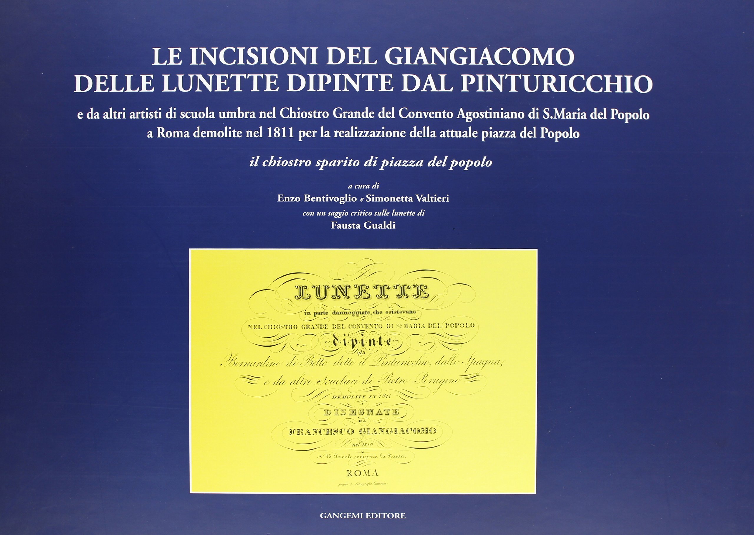 Le incisioni del Giangiacomo delle Lunette dipinte dal Pinturicchio e …