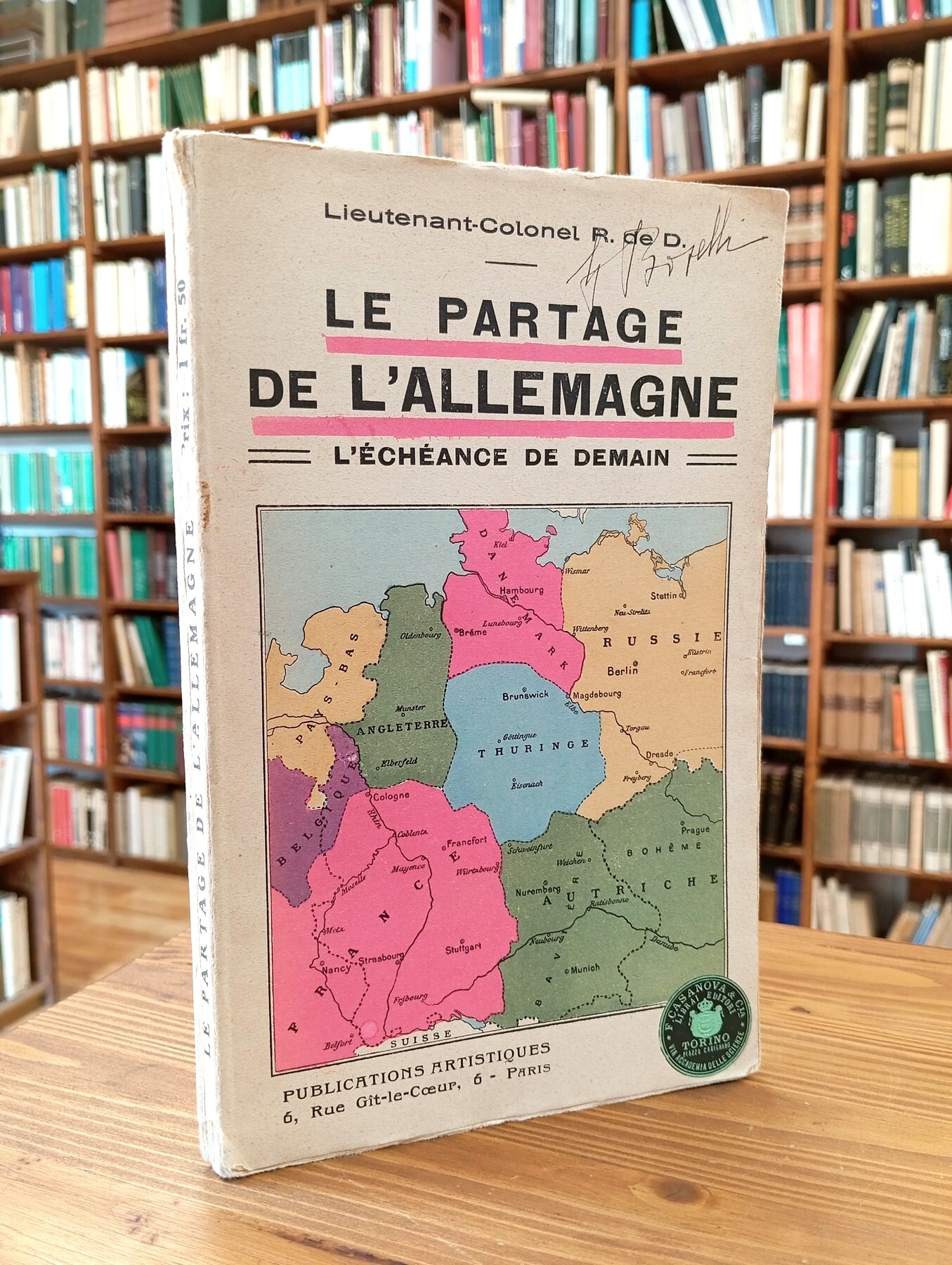 Le partage de l'Allemagne (L'échéance de demain)