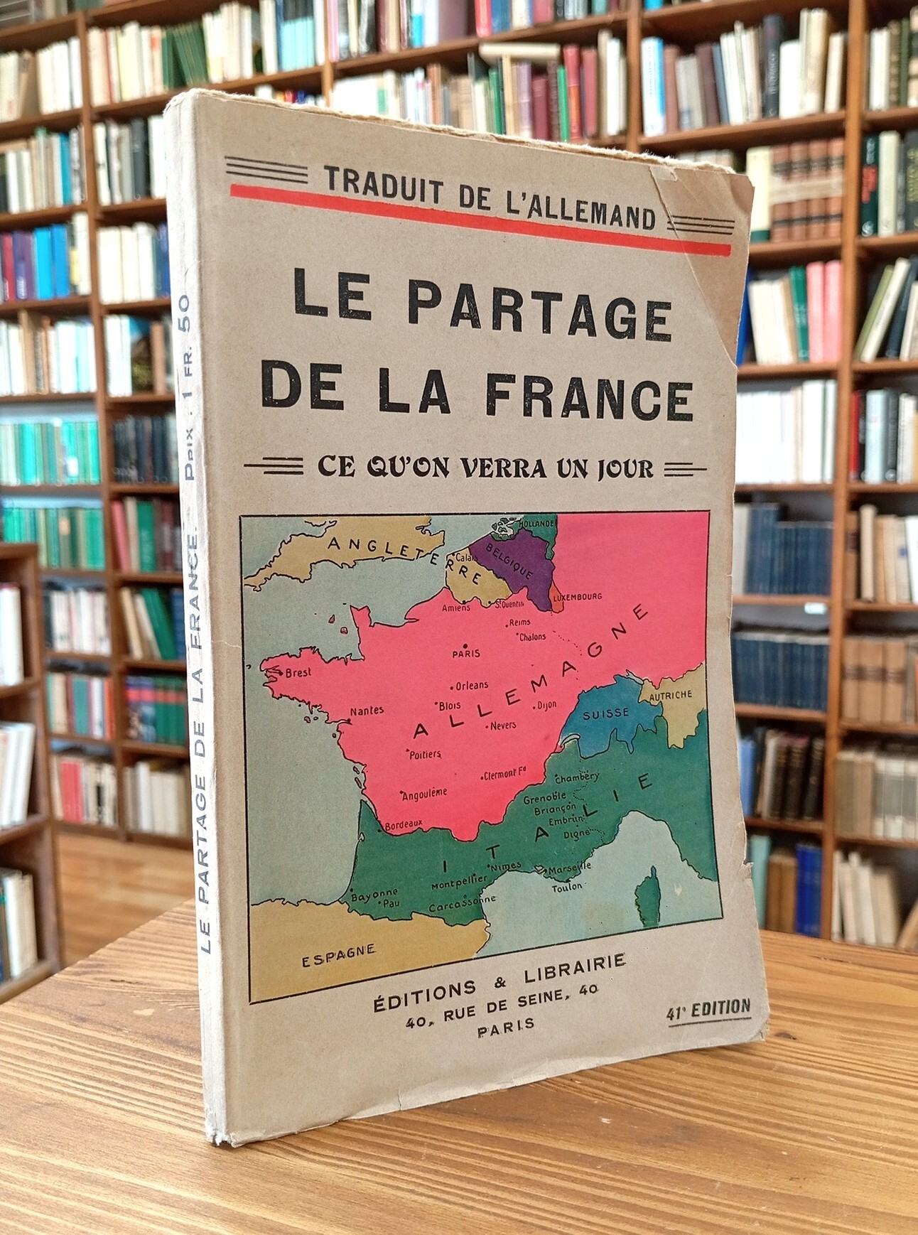 Le partage de la France en l'an 19?? (Ce qu'on …