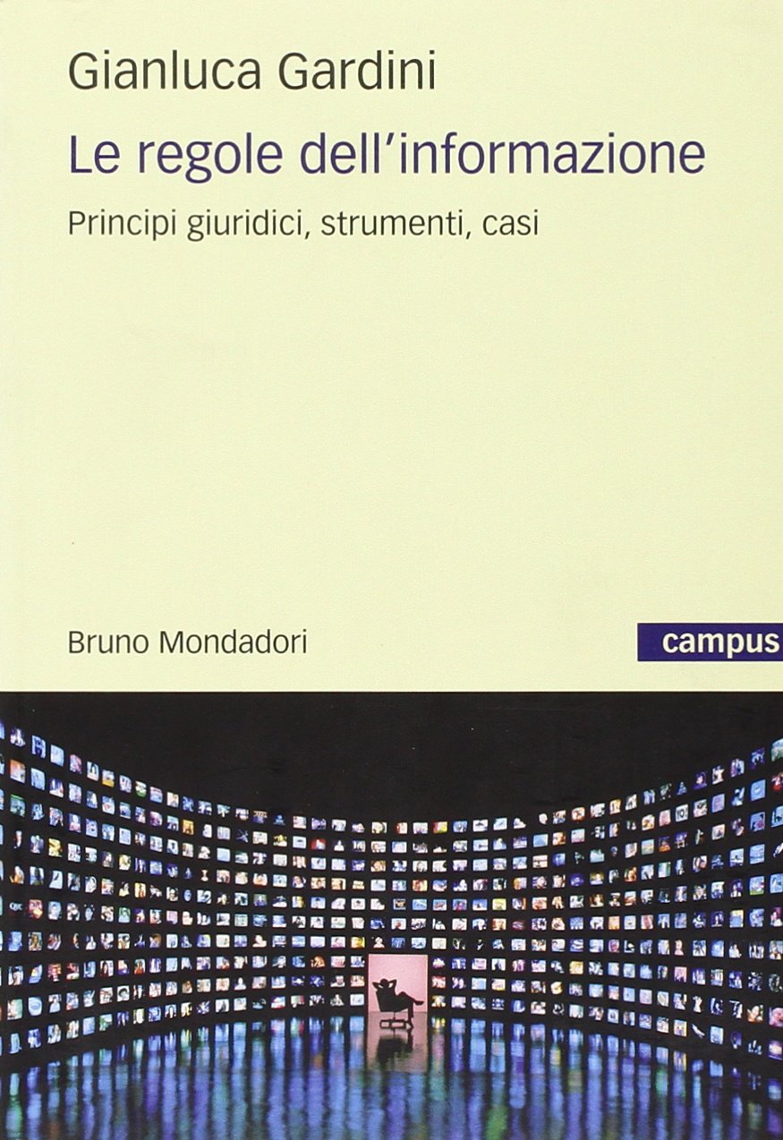 Le regole dell'informazione. Principi giuridici, strumenti, casi