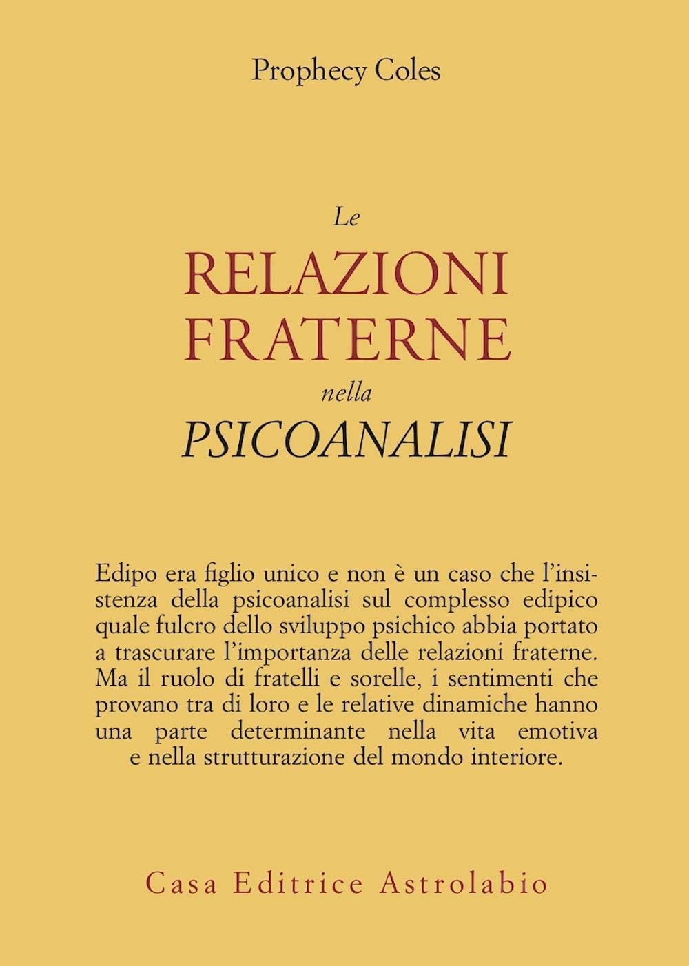 Le relazioni fraterne nella psicoanalisi