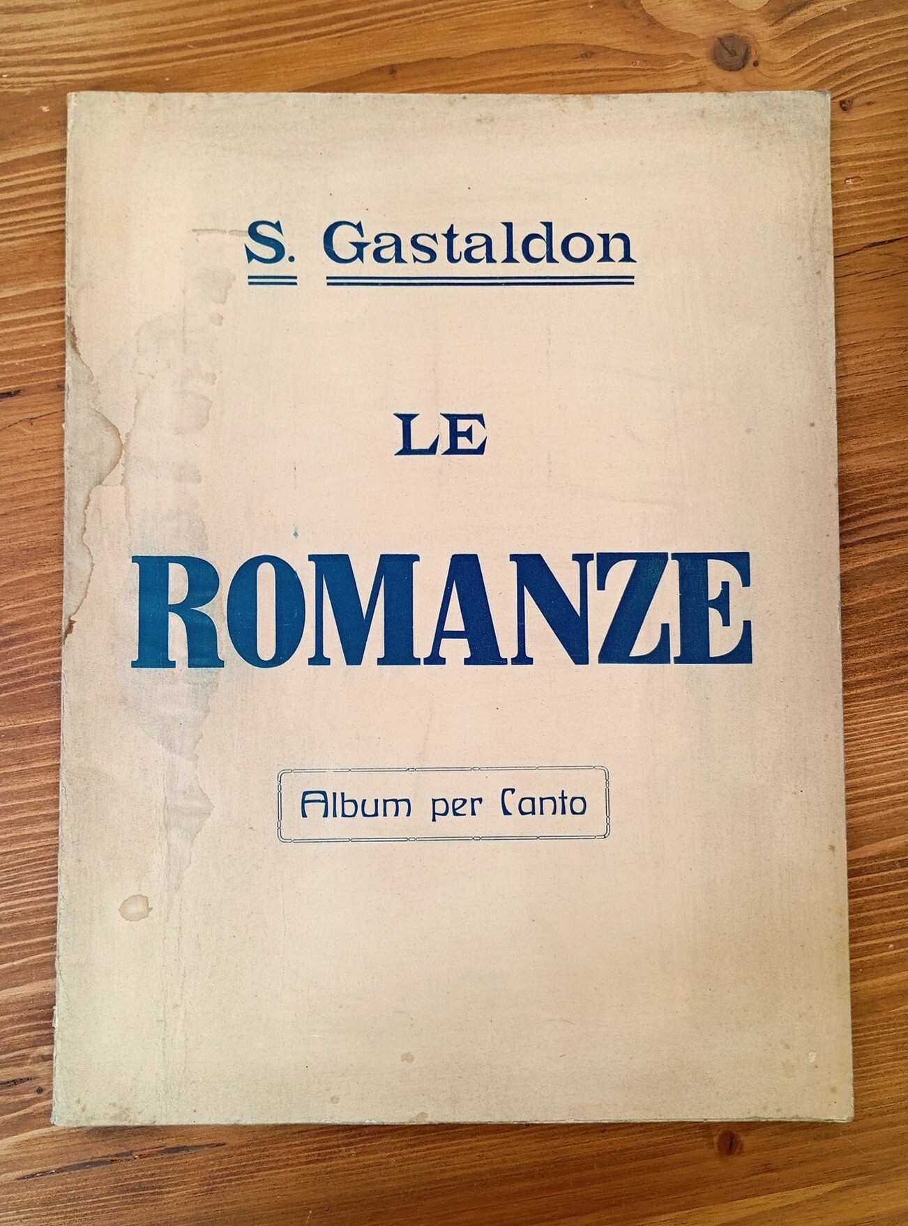 Le romanze. Album contenente dieci scelte composizioni per canto e …