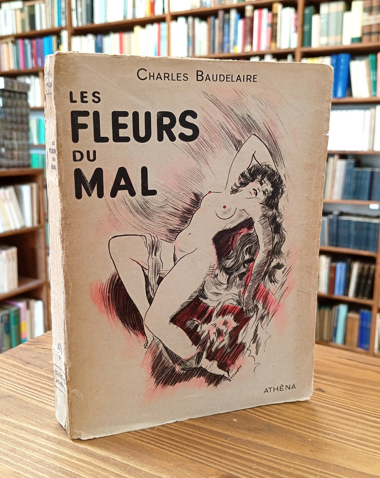 Les fleurs du mal. 10 hors-texte de J. Mauplot
