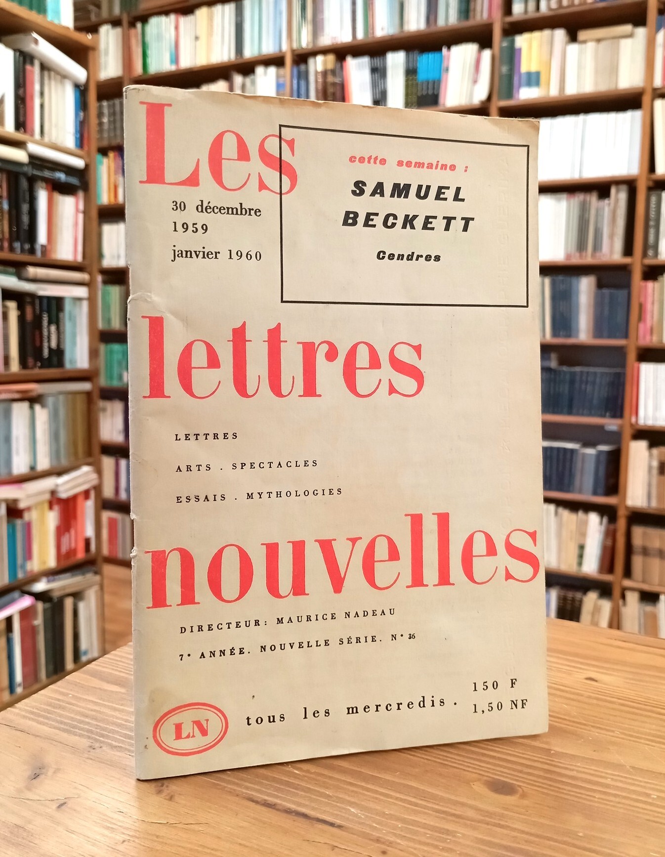 Les lettres nouvelles - 7e année, nouvelle série, n. 36, …